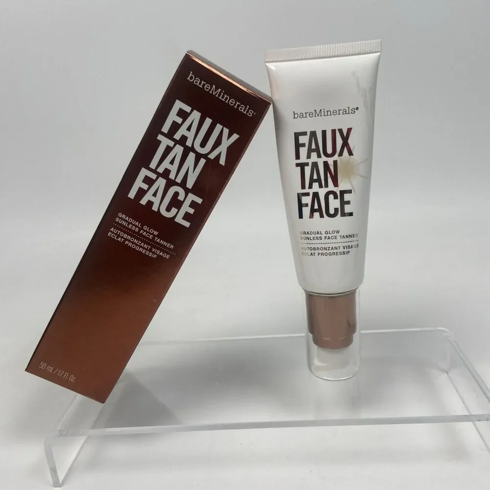 BareMinerals Faux Tan Face Gradual Glow Sunless Tanner - 1.7 oz Rare